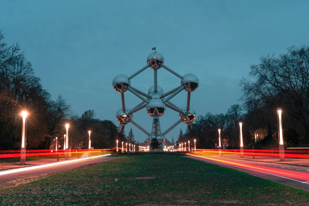 Atomium bei Nacht