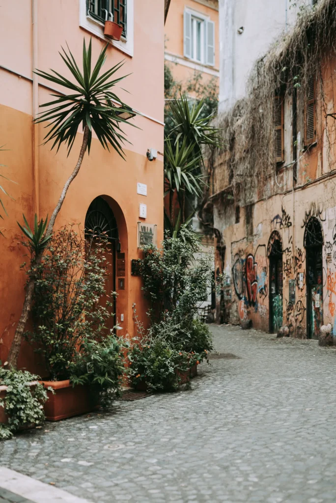 bester Bezirk Rom Italien Straße