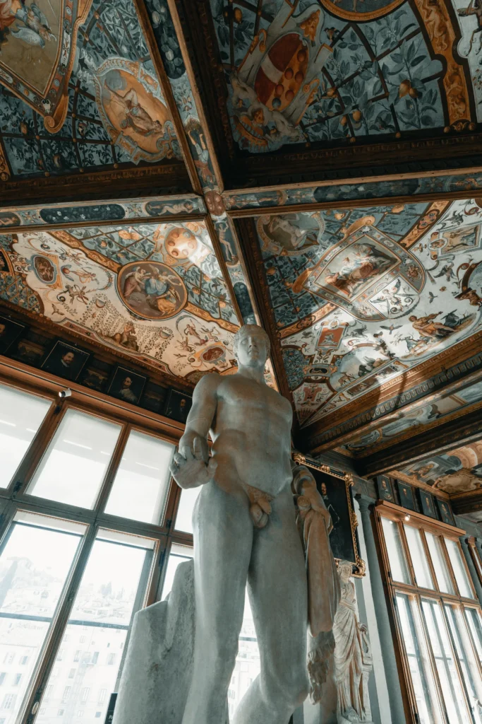 Besuch der Uffizien-Galerie Florenz Italien