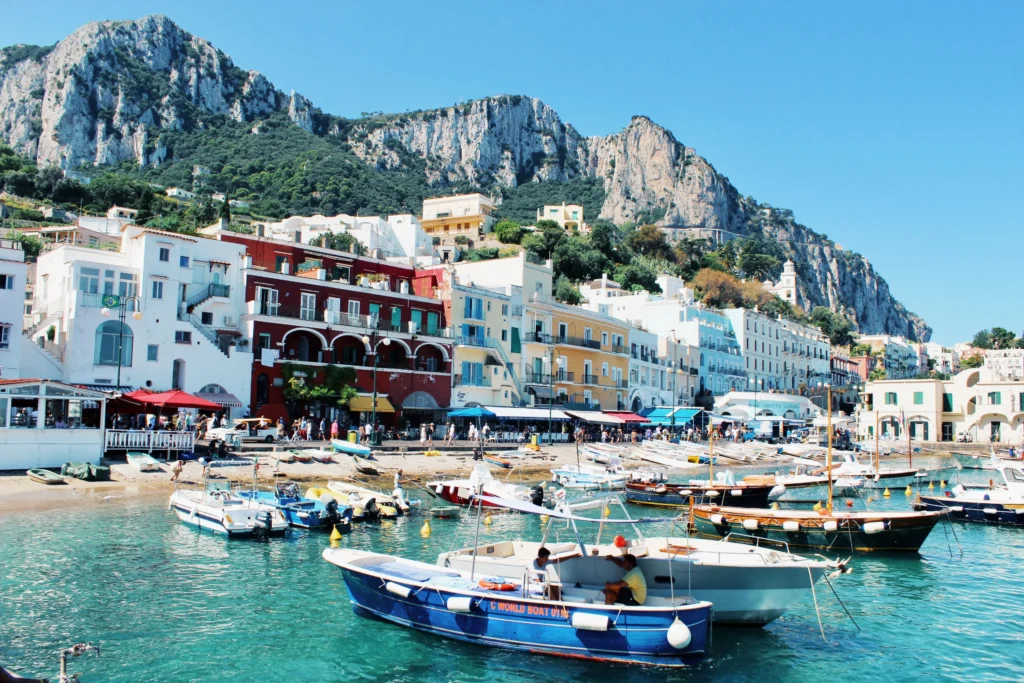 Capri Insel von Neapel aus