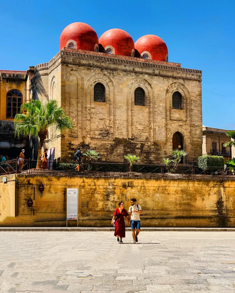 Sankt Cataldo Kirche in Palermo, Italien