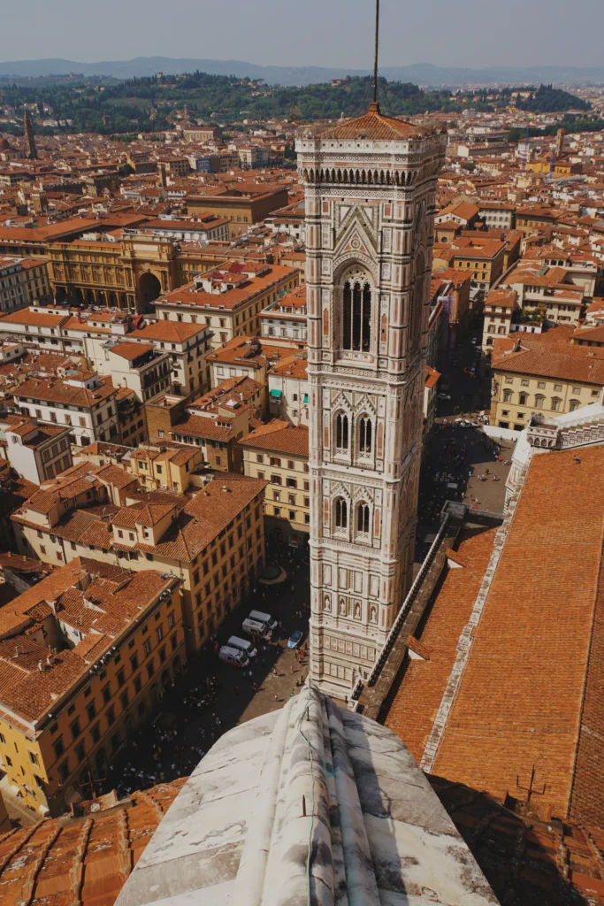 Blick auf die Kathedrale, Stadt Italien