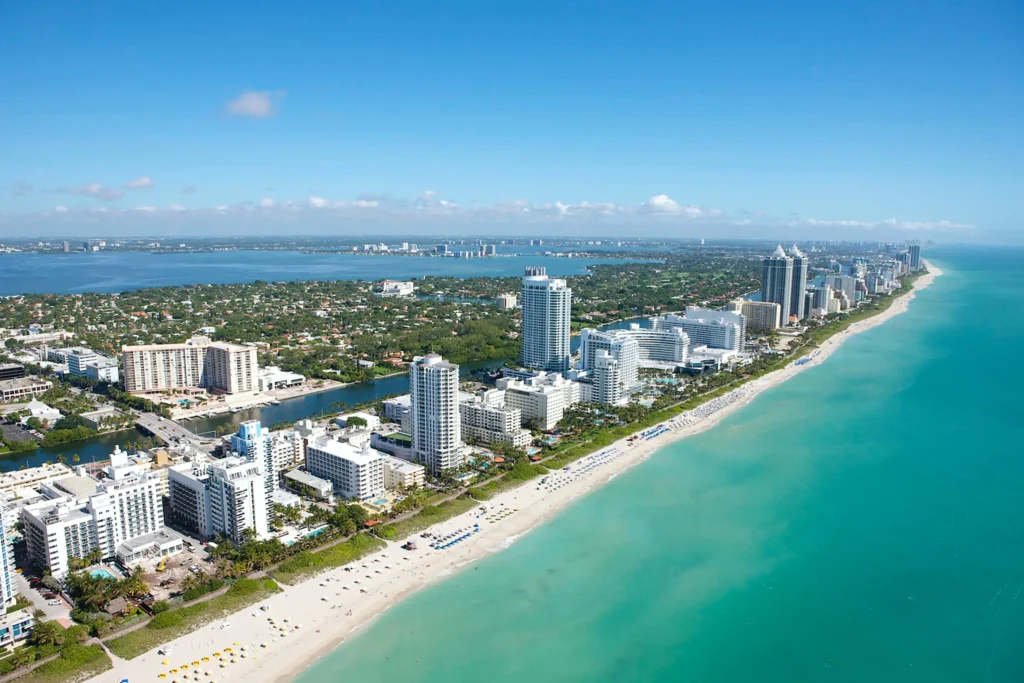 Hotels in der Nähe vom Strand Ozean Miami