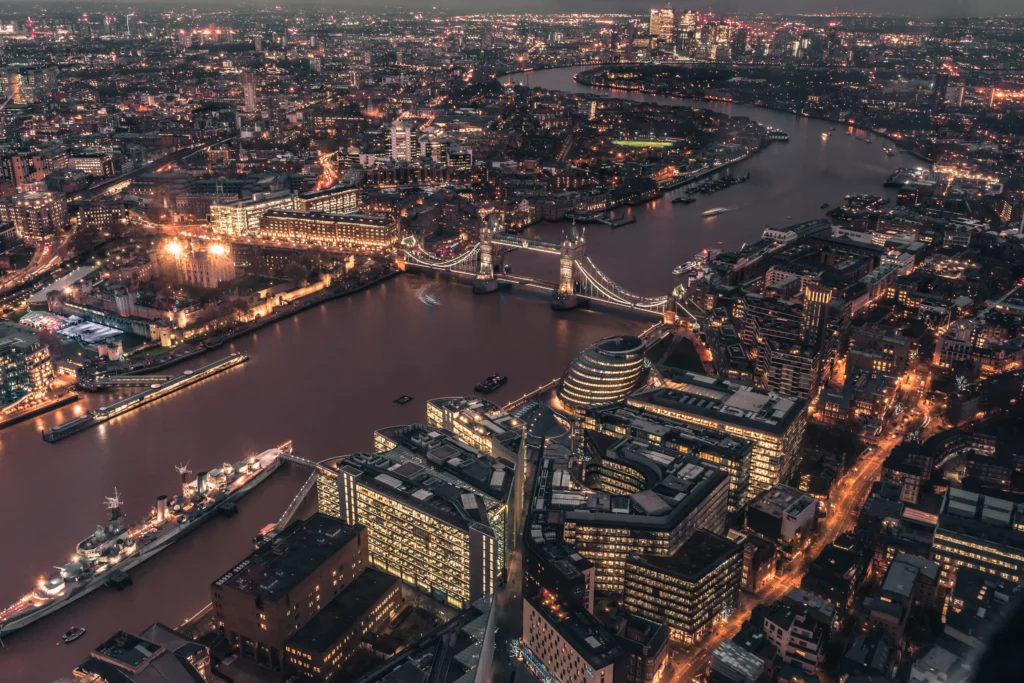 Panorama von London unbedingt besuchen