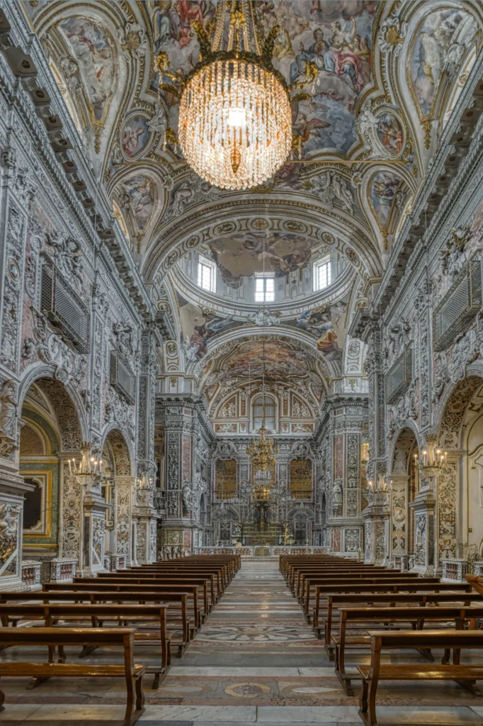 Sankt Katharinen Kirche in Palermo, Italien