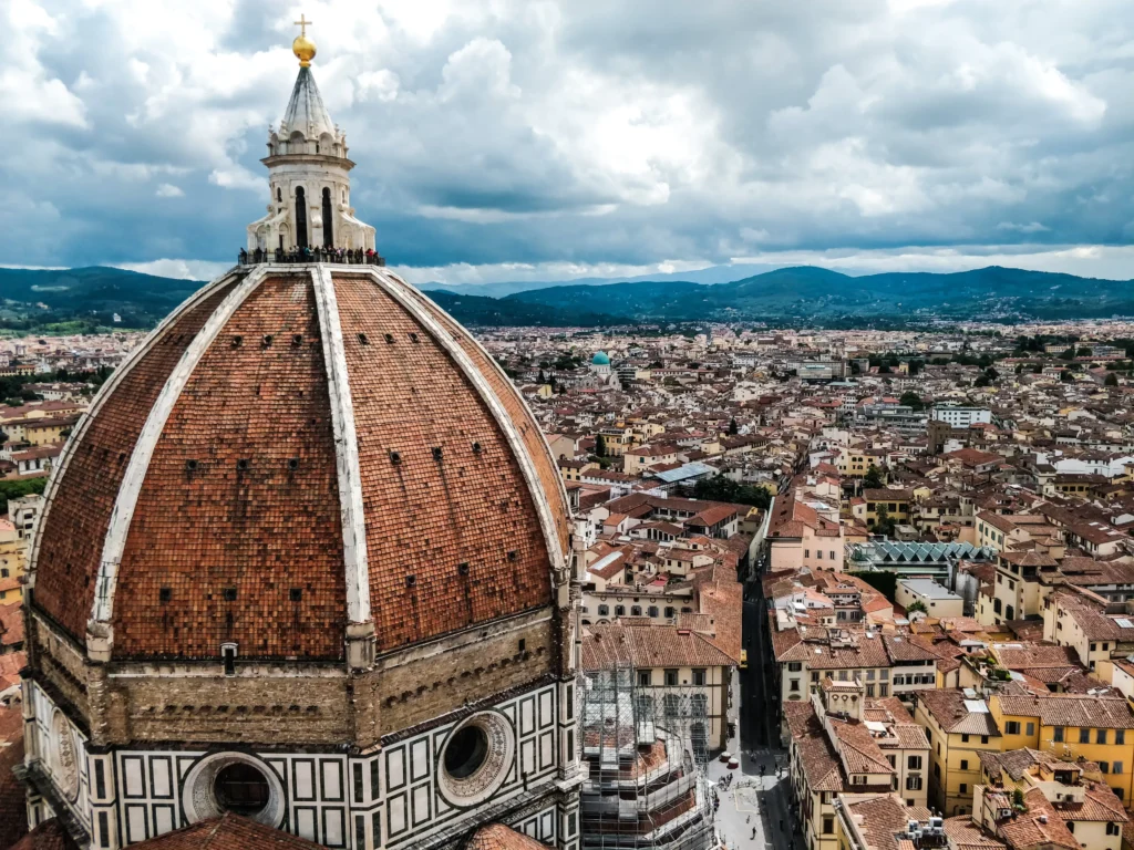 Stadtblick vom Dom Florenz