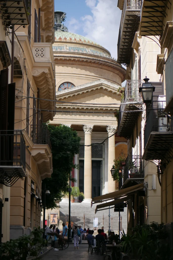 Teatro Massimo in Palermo, Sizilien, Italien