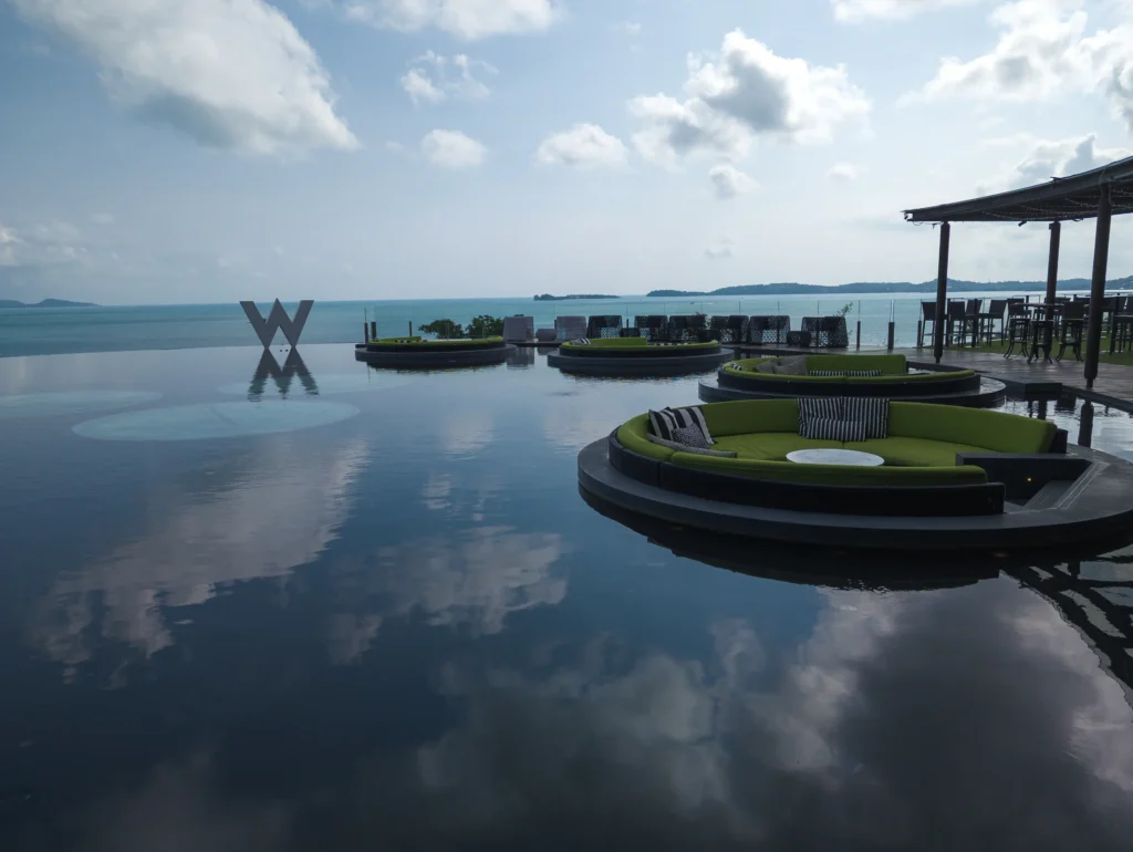 W Hotel in Koh Samui, Thailand, zwischen Bo Phut und Maenam