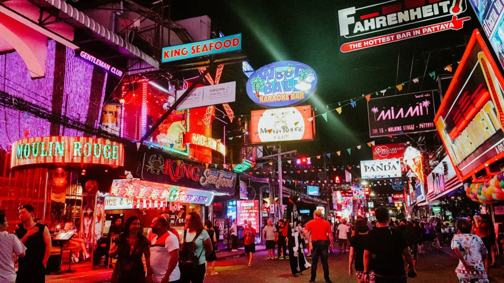 Walking Street in Pattaya, Thailand